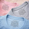 Personalized Inside Neck Print T-Shirt - Anniversary Gift For Couple, Husband, Wife - I Had You, You Had Me