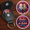 Personalized Pocket Hug - Birthday Gift For Sister, Bestie, Best Friend - Best Friends, Bad Decisions