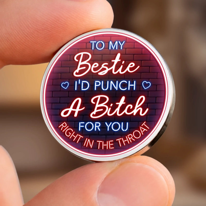 Personalized Pocket Hug - Birthday Gift For Sister, Bestie, Best Friend - Best Friends, Bad Decisions