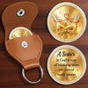 Personalized Pocket Hug - Birthday Gift For Sister, Bestie, Best Friend - Sisters Make Life Sweeter