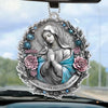 Personalized Acrylic Car Ornament – Sympathy Gift For Family - Keep Me In Your Gentle Embrace