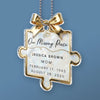 Personalized Acrylic Car Ornament - Sympathy Gift For Family, Mom, Dad - Forever Along My Journey