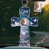 Personalized Photo Acrylic Car Ornament - Sympathy Gift For Family, Grandpa, Grandma - Always Have You In My Heart