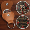 Personalized Pocket Hug – Anniversary, Halloween Gift For Couple – Dark Love Endures