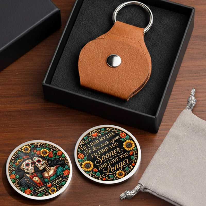 Personalized Pocket Hug – Anniversary, Halloween Gift For Couple – Our Dark Fairytale