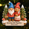 Personalized Acrylic Ornament – Christmas, Wedding Gift For Couple – Whatever Comes, Together