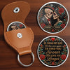 Personalized Pocket Hug – Anniversary, Halloween Gift For Couple – Moon Bound Lovers