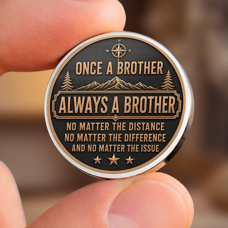 Personalized Pocket Hug – Birthday Gift For Brother, Sibling – Always The Best Brother