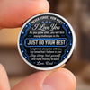 Personalized Pocket Hug – Birthday Gift For Son, Daughter – Just Do It