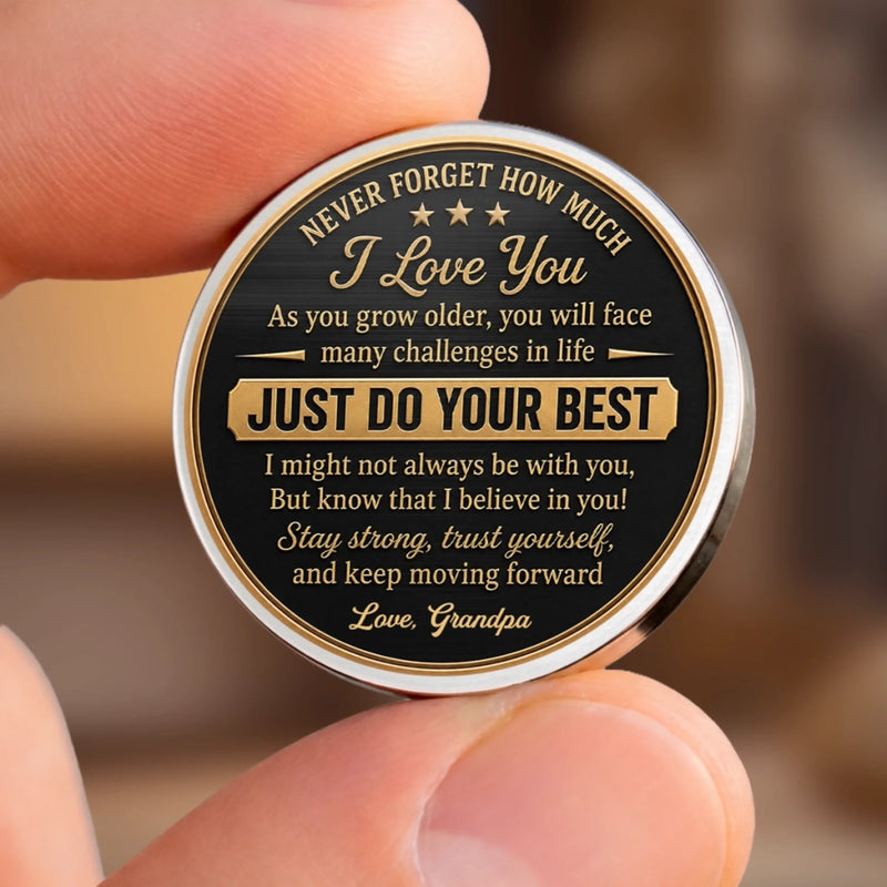 Personalized Pocket Hug – Birthday Gift For Family, Son, Daughter – Stay Strong, Trust Yourself