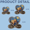 Personalized Photo Acrylic Car Ornament – Anniversary Gift For Couple - You're Worth The Wait