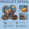 Personalized Photo Acrylic Car Ornament – Anniversary Gift For Couple - You're Worth The Wait