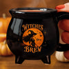 Personalized Cauldron Coffee Mug - Halloween Witchy Gift For Sister, Bestie, Best Friend -
Purrfectly Witchy Cat Mood