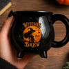 Personalized Cauldron Coffee Mug - Halloween Witchy Gift For Sister, Bestie, Best Friend -
Purrfectly Witchy Cat Mood