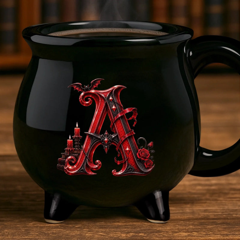 Personalized Cauldron Coffee Mug - Halloween Witchy Gift For Sister, Bestie, Best Friend - Witchy Season Starts Here