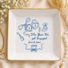 Personalized Jewelry Dish – Anniversary Gift For Couple – Built On Small Moments