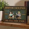 Personalized Home Decor Metal Sign - Anniversary Gift For Couple - Love Has No Rules