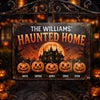 Personalized Home Decor Metal Sign – Halloween Gift For Family – Making Memories One Scare Away
