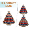 Personalized Wooden Ornament – America 250th Anniversary, Christmas Gift For Family – United Like Branches Rooted In Pride