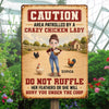 Personalized Metal Sign – Gift For Garden Lovers, Farmers – Area Patrolled By That Guy