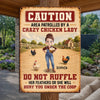 Personalized Metal Sign – Gift For Garden Lovers, Farmers – Area Patrolled By That Guy