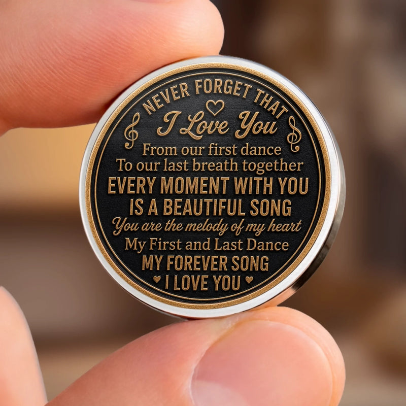 Personalized Pocket Hug – Anniversary Gift For Wife, Husband, Couple – Dancing On Love