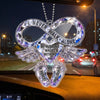 Personalized Acrylic Car Ornament - Sympathy Gift For Family - Your Love Guides Me