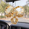 Personalized Acrylic Car Ornament - Sympathy Gift For Family - Your Love Guides Me