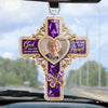 Personalized Photo Acrylic Car Ornament - Sympathy Gift For Family - I Have You In My Heart