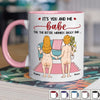 Personalized Accent Mug – Anniversary Gift For Couple – It's You And Me