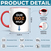 Personalized Accent Mug – Anniversary Gift For Couple – It's You And Me