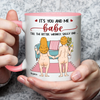 Personalized Accent Mug – Anniversary Gift For Couple – It's You And Me