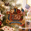 Personalized Wooden Ornament – America 250th Anniversary, Christmas Gift For Family – Legacy Of Liberty