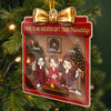 Personalized Acrylic Ornament – Christmas Gift For Sister, Bestie, Best Friend – Friendship Is the Real Treasure