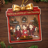 Personalized Acrylic Ornament – Christmas Gift For Sister, Bestie, Best Friend – Friendship Is the Real Treasure
