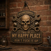 Personalized Wood Sign – Gift For Men, Yourself – Where Problems Get Fixed