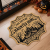 Personalized Shaped Doormat – Halloween Gift For Family – Welcome To Our Wicked Home