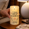Personalized LED Candle - Anniversary Gift For Couple - Sweetest Anniversary Light
