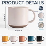 Custom Initials Date Couple Gifts - Personalized Pottery Mug
