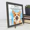 Personalized Photo Collar Frame - Sympathy Gift For Pet Lovers - Always Loved Never Forgotten