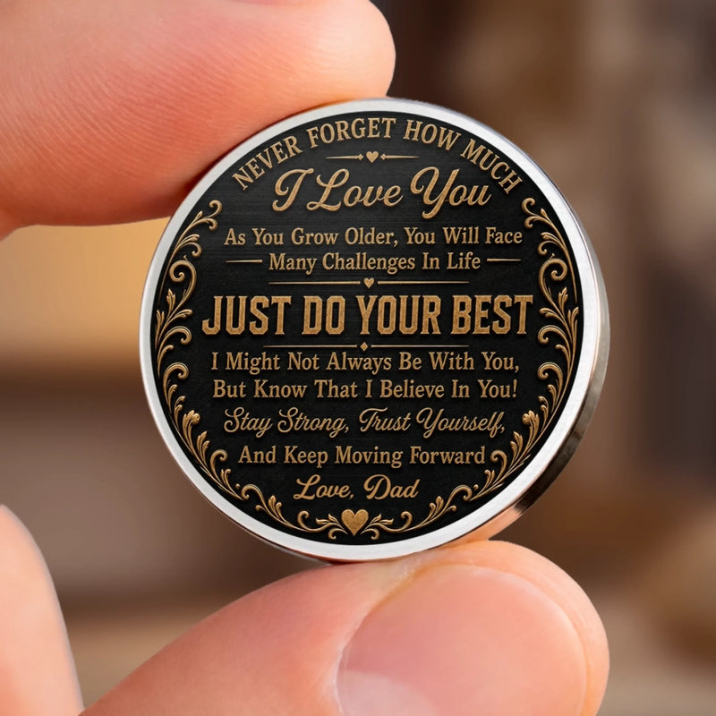 Personalized Pocket Hug – Birthday Gift For Son, Daughter, Family – Stay Strong, Trust Yourself