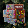 Personalized Acrylic Ornament - Christmas Gift For Travel Lovers - Travel More, Worry Less