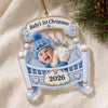Personalized Photo Acrylic Ornament – Christmas, Baby Shower Gift For New Parents, Baby – The Sweetest Miracle