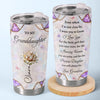 Personalized 3D Inflated Effect Printed Tumbler - Gift For Daughter, Granddaughter - You Make My World Brighter