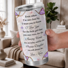 Personalized 3D Inflated Effect Printed Tumbler - Gift For Daughter, Granddaughter - You Make My World Brighter