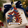 Personalized Acrylic Ornament – America 250th Anniversary, Christmas Gift For Family – Home, Family, And Freedom