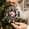 Personalized Acrylic Ornament – America 250th Anniversary, Christmas Gift For Family – Proud Of Our Roots