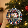 Personalized Acrylic Ornament – America 250th Anniversary, Christmas Gift For Family – Proud Of Our Roots