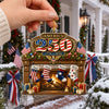 Personalized Acrylic Ornament – America 250th Anniversary, Christmas Gift For Family – Family And The American Spirit