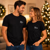 Personalized Couple T-shirt – Gift For Couple, Bride, Groom, Newlyweds – Mr & Mrs